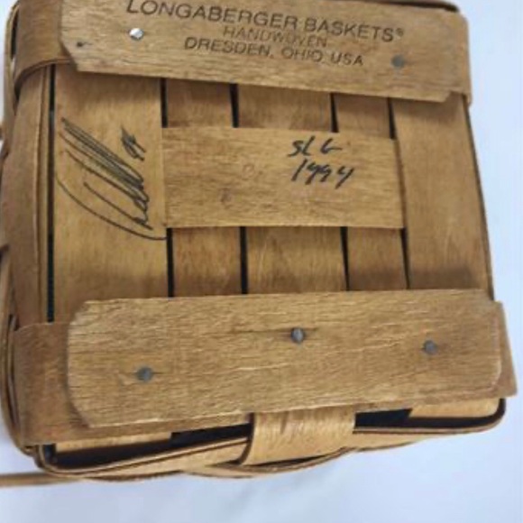 1994 Longaberger Success Basket - Picture 5 of 5